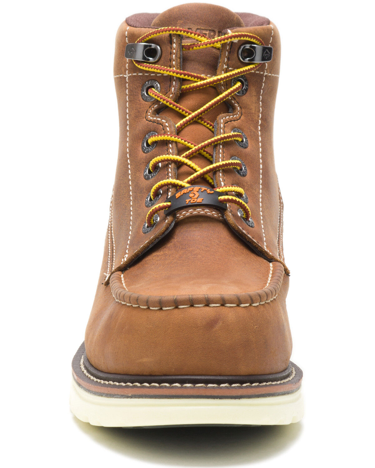 Image #5 - Wolverine Men's I-90 Durashocks Work Boots - Composite Toe, Tan, hi-res