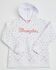 Image #1 - Wrangler Toddler Girls' Flower Print Logo Hoodie, White, hi-res
