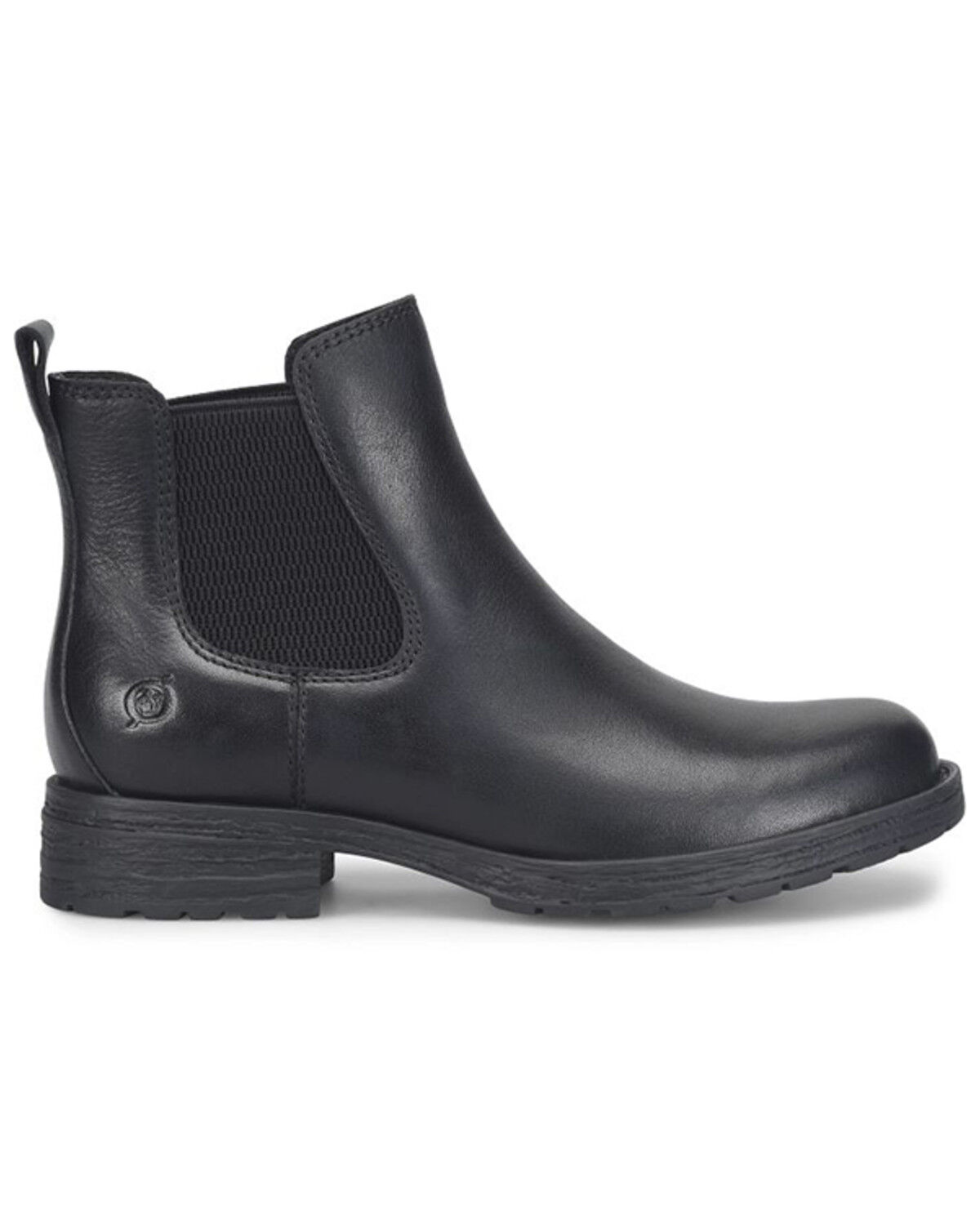 Image #2 - Born Women's Cove Waterproof Chelsea Booties - Round Toe, Black, hi-res