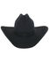 Image #2 - Cody James Denton 3X Felt Cowboy Hat, Black, hi-res
