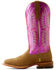 Image #2 - Ariat Women's Frontier Calamity Jane Western Boots - Broad Square Toe, Brown, hi-res