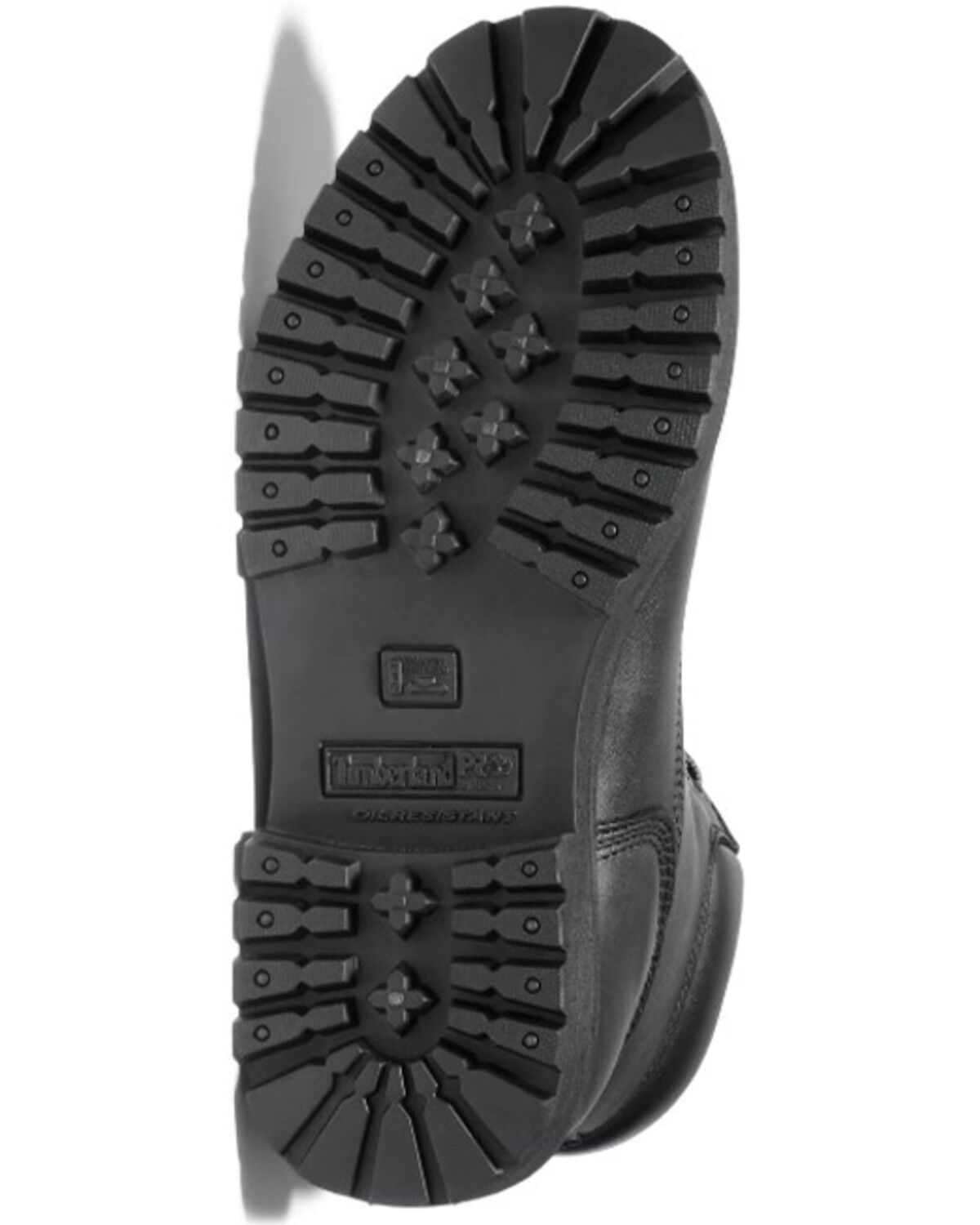Image #4 - Timberland Men's 6" Direct Attach Waterproof Work Boots - Soft Toe, Black, hi-res