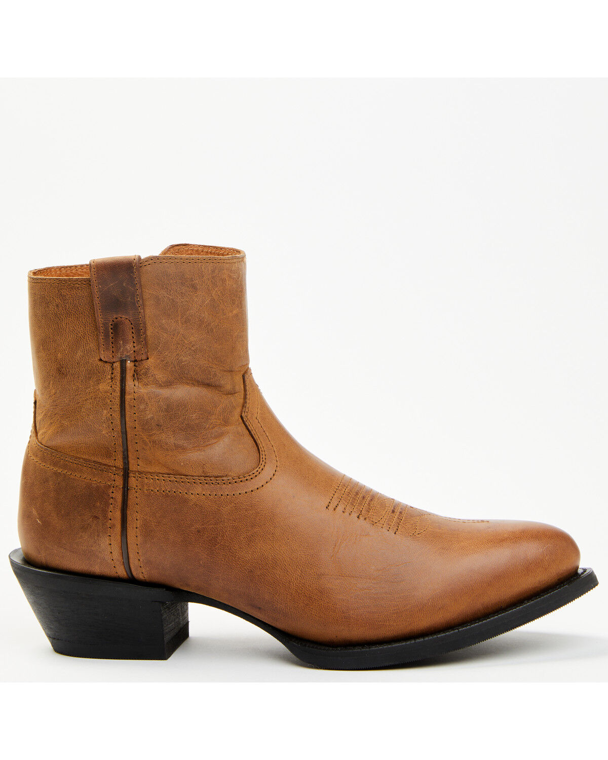 Image #2 - Laredo Men's Cabrera Ankle Boots - Round Toe, Tan, hi-res