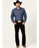 Cody James Men's Night Rider Black Wash Stretch Slim Bootcut Jeans , Black, hi-res