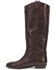 Image #3 - Frye Women's Blair Tall Western Boots - Round Toe, Chocolate, hi-res