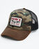 Image #1 - Hawx Men's Camo Print Recreation Logo Patch Ball Cap, Camouflage, hi-res