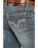 Image #4 - Rock & Roll Denim Men's Double Barrel Medium Wash Relaxed Bootcut Reflex Stretch Denim Jeans, Medium Wash, hi-res