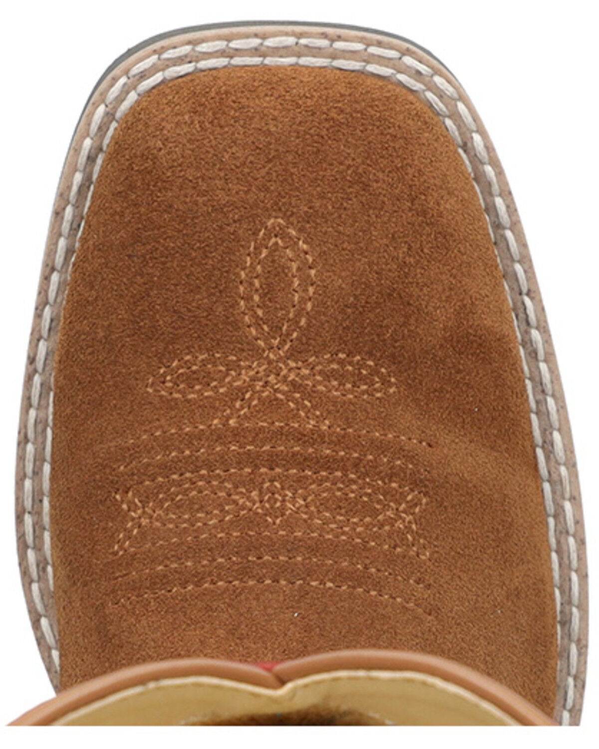 Image #6 - Smoky Mountain Boys' Briscoe Western Boots - Broad Square Toe, Tan, hi-res
