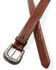 Lyntone Men's Lizard Print Leather Belt, Dark Brown, hi-res