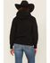 Image #4 - Ariat Women's Logo Bootstitch Hoodie, Black, hi-res