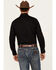 Image #4 - Rock & Roll Denim Men's Mexico Flag Embroidered Logo Long Sleeve Snap Stretch Western Shirt, Black, hi-res