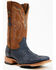 Image #1 - Tanner Mark Men's Exotic Python Western Boots - Broad Square Toe, Blue, hi-res