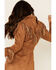 MINKPINK Women's Tan We Are Free Fringe Jacket, Tan, hi-res