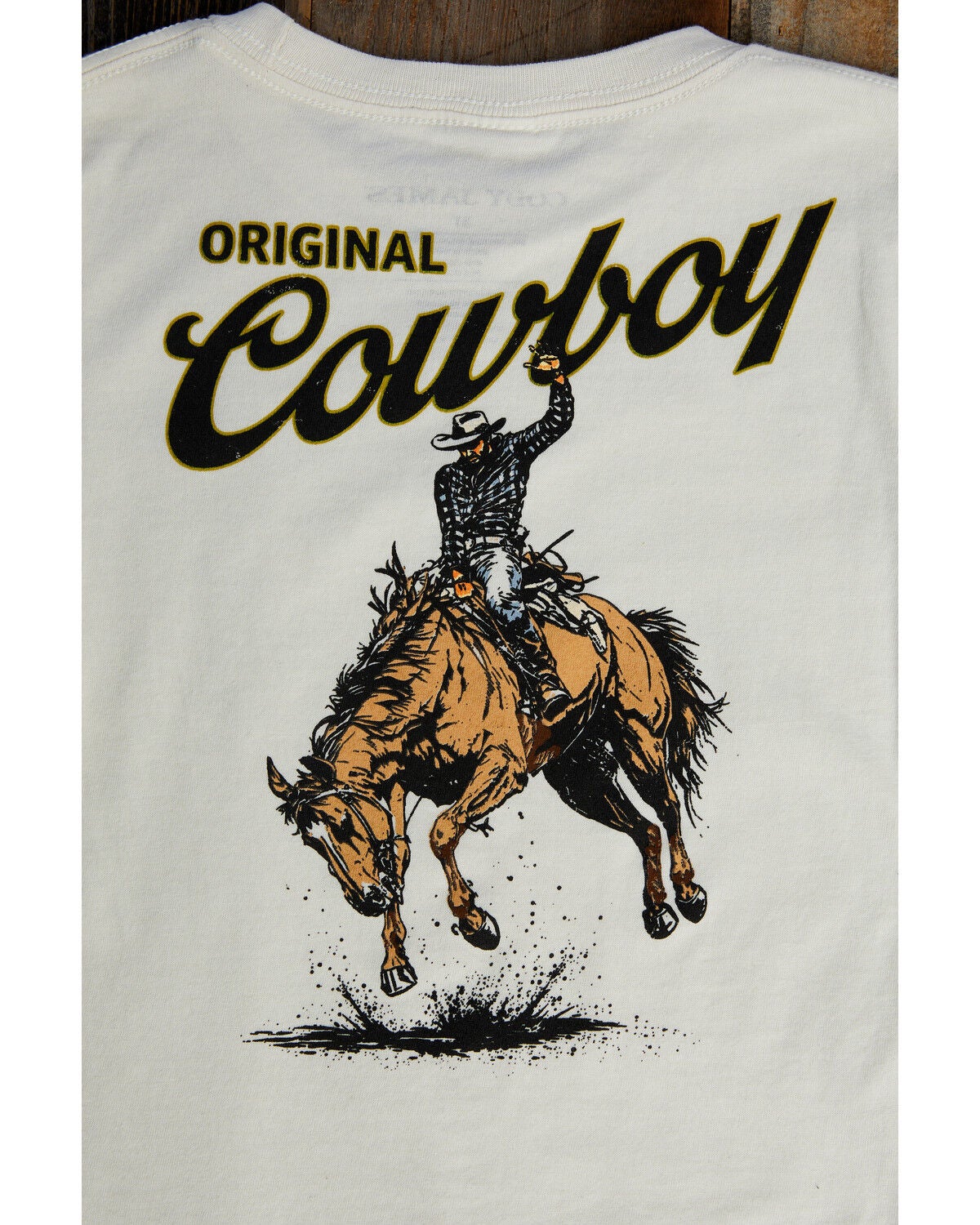 Image #2 - Cody James Toddler Boys' Original Cowboy Short Sleeve Graphic T-Shirt, Natural, hi-res