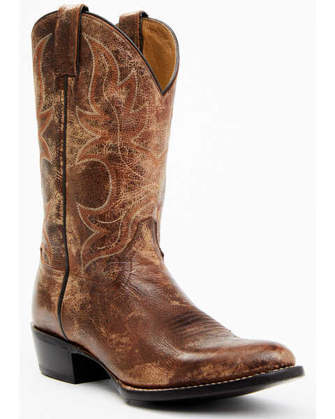 Image #1 - Cody James Men's Larsen Western Boots - Medium Toe, Brown, hi-res