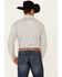 Rough Stock By Panhandle Men's Sand Southwestern Geo Print Long Sleeve Snap Western Shirt, Sand, hi-res