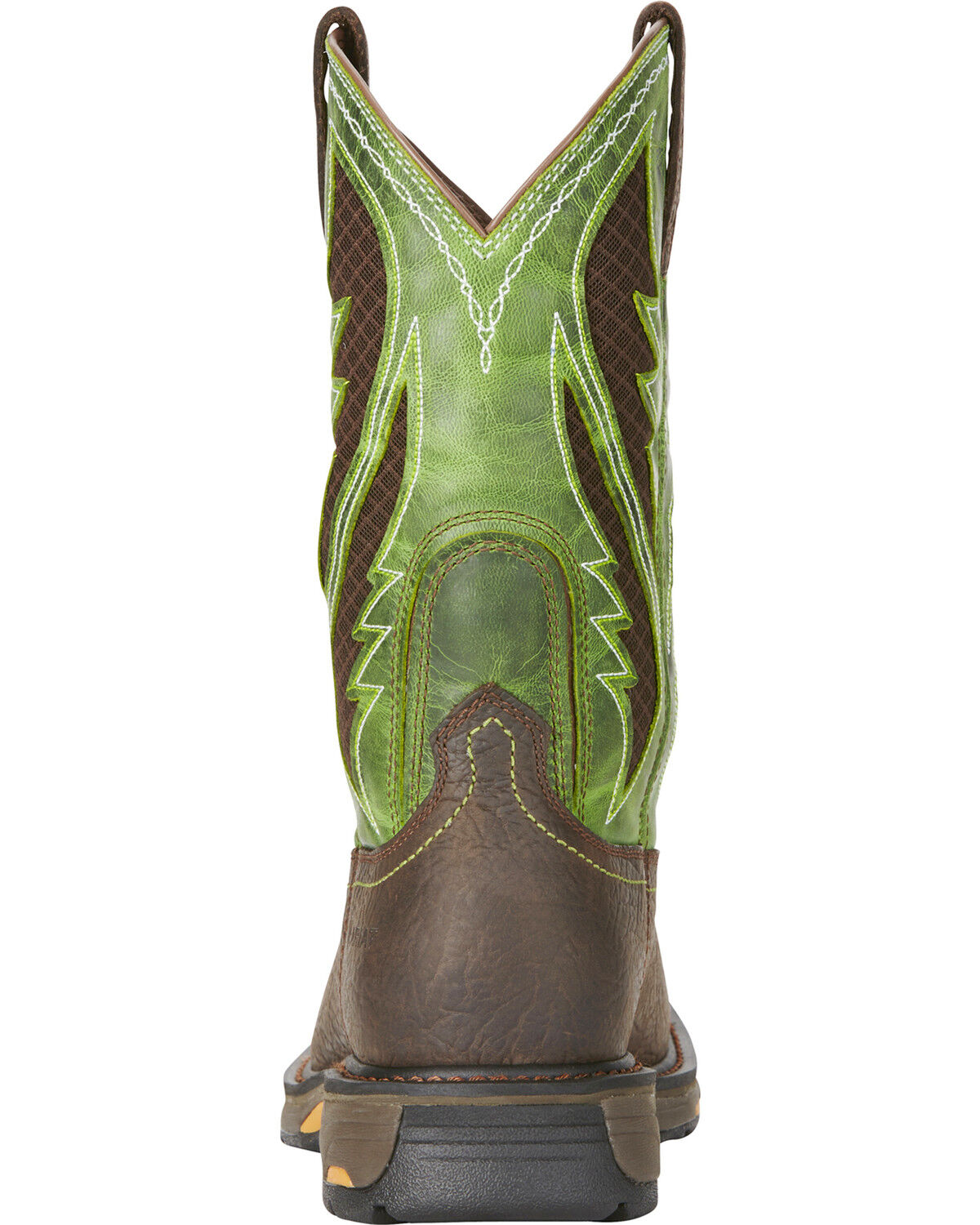 ariat work boots green