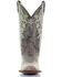 Corral Women's Brown Crater Embroidered Western Boots - Square Toe, Brown, hi-res