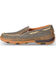 Image #3 - Twisted X Women's ECO TWX Slip-On Driving Moccasins - Moc Toe, Brown, hi-res