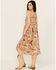 Image #4 - Cleo + Wolf Women's Beatrice Printed Sleeveless Maxi Dress, Oatmeal, hi-res