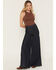 Image #1 - Ariat Women's Jazmine Dark Wash High Rise Super Wide Leg Stretch Denim Jeans, Dark Wash, hi-res