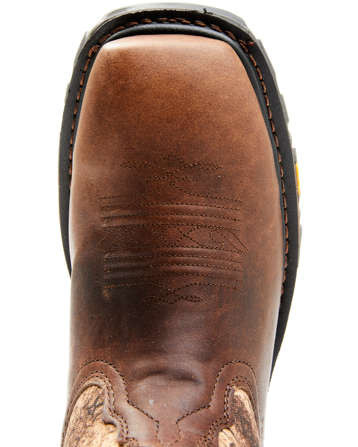 Image #6 - Cody James Men's Camo Flag Decimator Work Boot - Composite Toe, Brown, hi-res