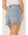 Free People Women's Maggie Kiss Me Distressed Shorts, Medium Wash, hi-res