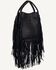 Image #1 - STS Ranchwear By Carroll Women's Indie Sugar Fringe Satchel, Black, hi-res