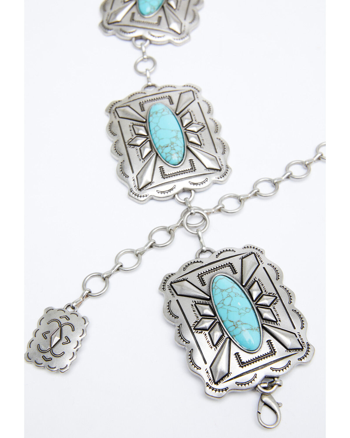 Image #2 - Idyllwind Women's Hit The Road Concho Belt, Silver, hi-res