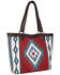 Montana West Women's Southwestern Canvas Tote Bag, Multi, hi-res