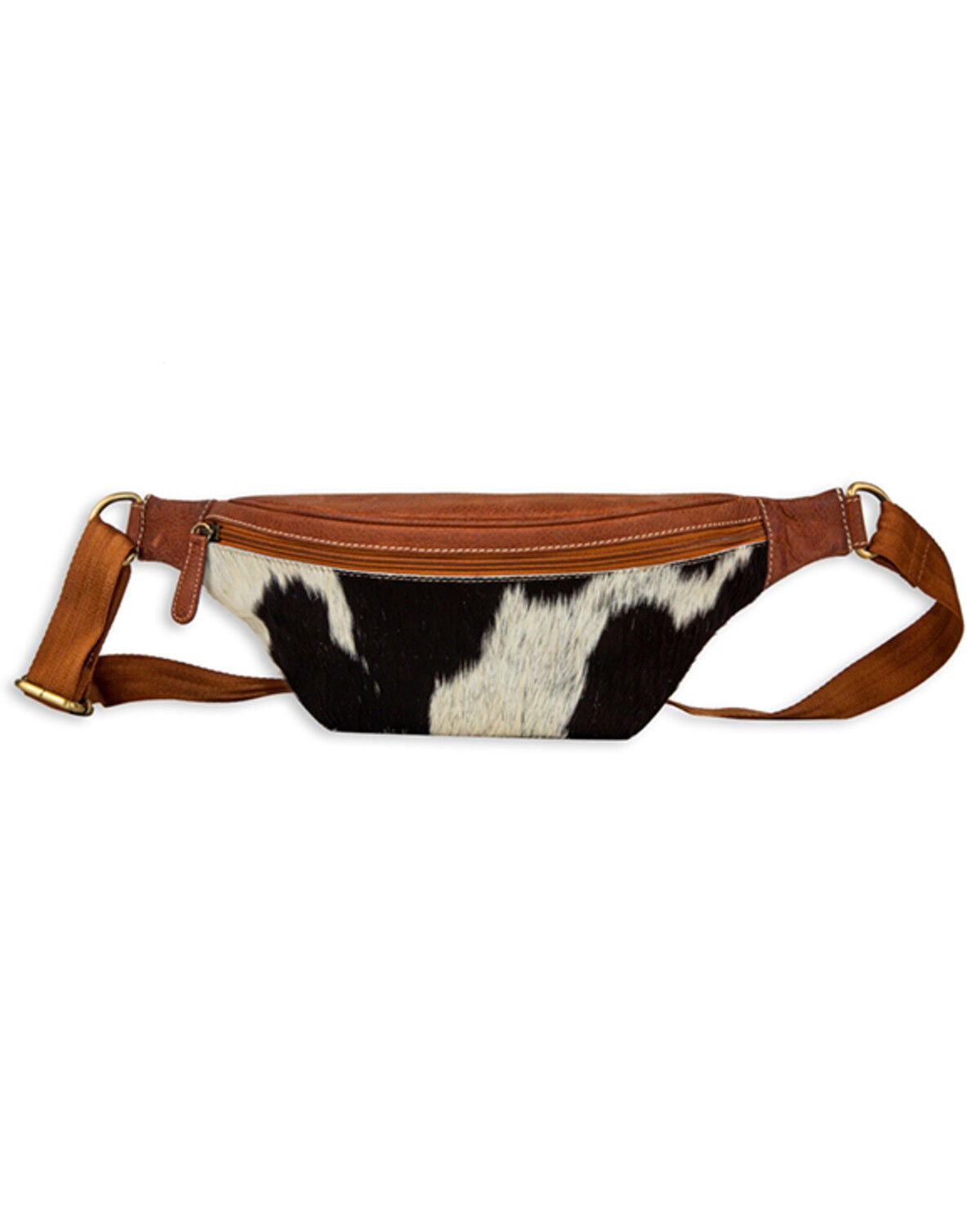 Myra Bag Women's Stratton Ridge Leather And Hairon Belt Bag, Multi, hi-res