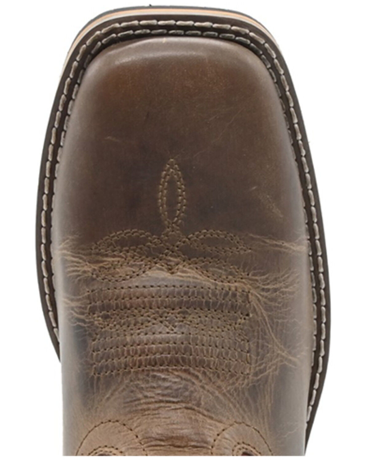 Image #6 - Smoky Mountain Women's Odessa Western Boots - Broad Square Toe, Red, hi-res