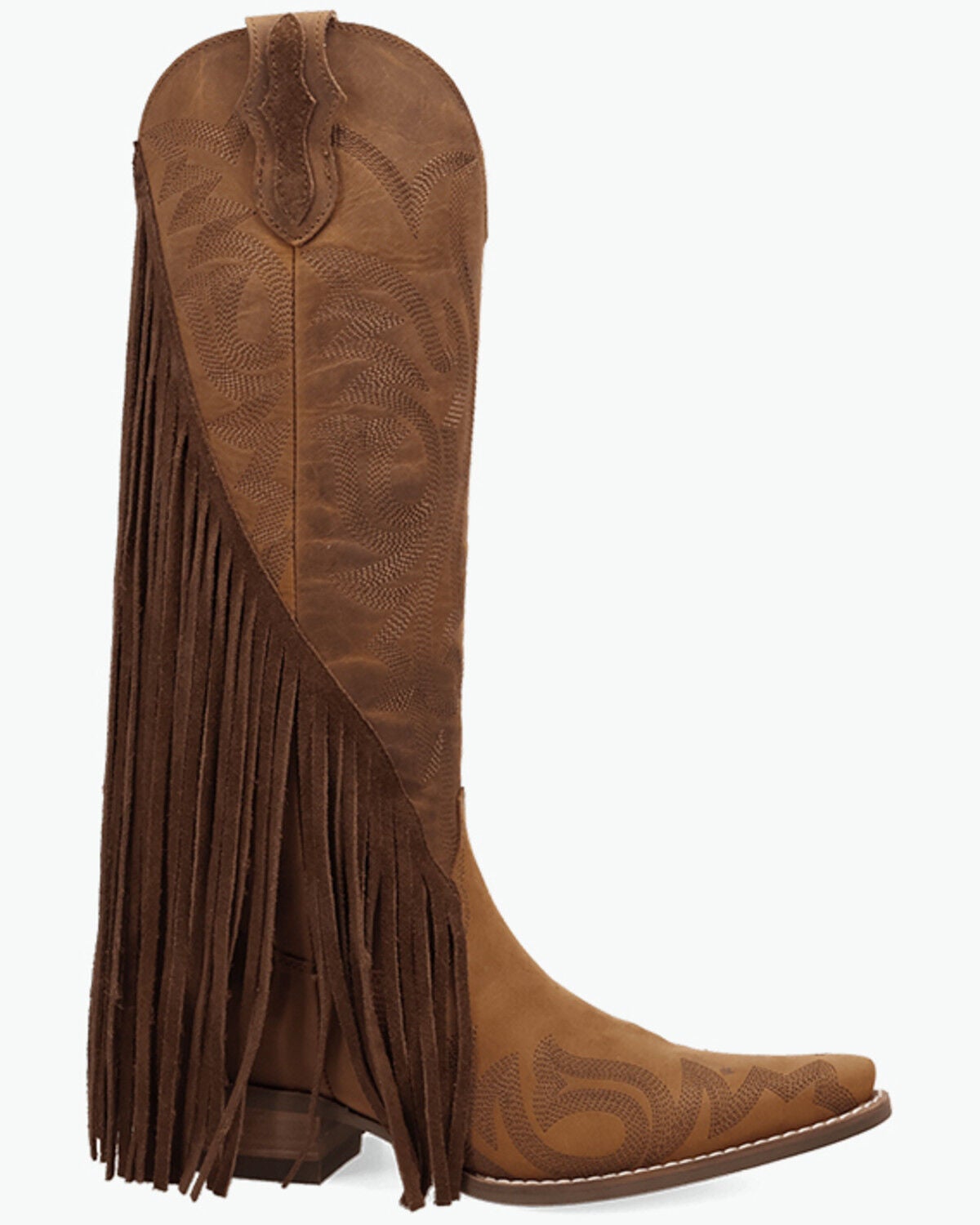 Image #2 - Dingo Women's Walk West Western Boots - Snip Toe, Brown, hi-res