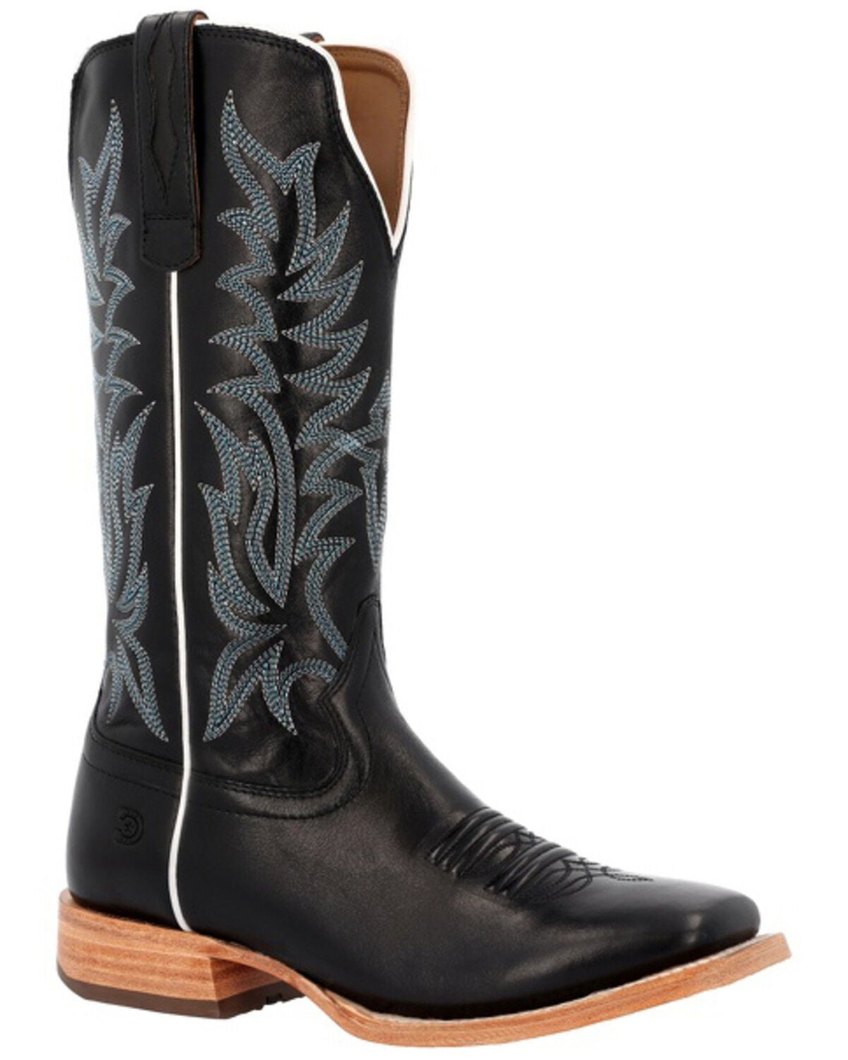 Image #1 - Durango Women's Arena Elite Western Boots - Broad Square Toe, Black, hi-res