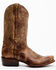 Moonshine Spirit Men's Distressed Western Boots - Square Toe, Tan, hi-res