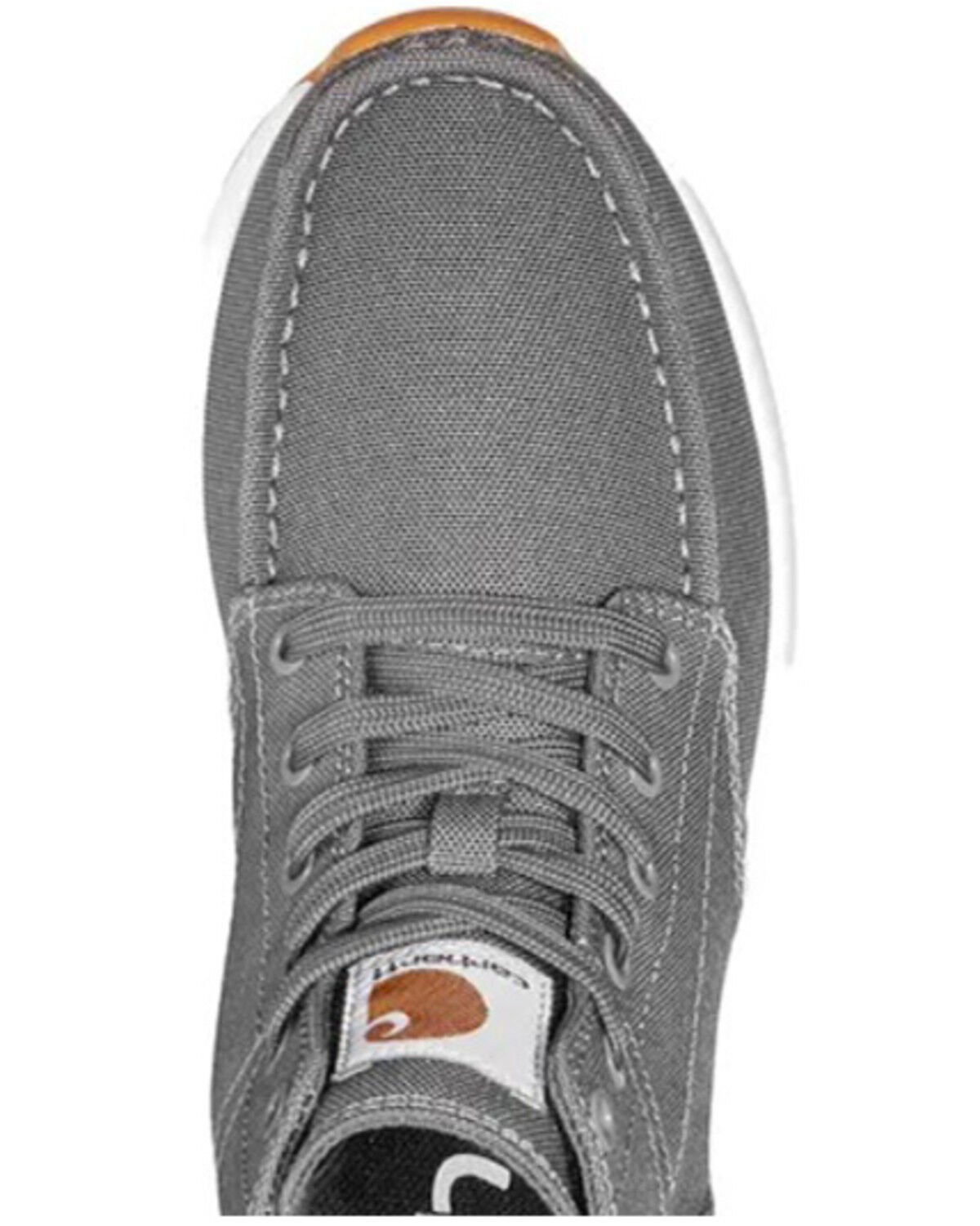 Image #6 - Carhartt Women's Haslett 5" Moc Canvas Chukka Shoes - Soft Toe, Grey, hi-res