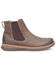 Image #2 - Born Men's Brody Distressed Ankle  Boots - Round Toe, Taupe, hi-res