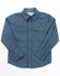 Image #1 - Cody James Toddler Boys' Cowboy Long Sleeve Snap Western Shirt, Steel Blue, hi-res