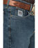 Image #2 - Cinch Silver Label Straight Leg Jeans, Blue, hi-res