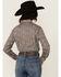 Image #4 - Rough Stock by Panhandle Women's Paisley Print Long Sleeve Snap Western Shirt, Multi, hi-res