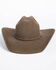 Image #2 - American Hat Co. Men's Pecan 7X Fur Felt Self Buckle Felt Cowboy Hat, , hi-res