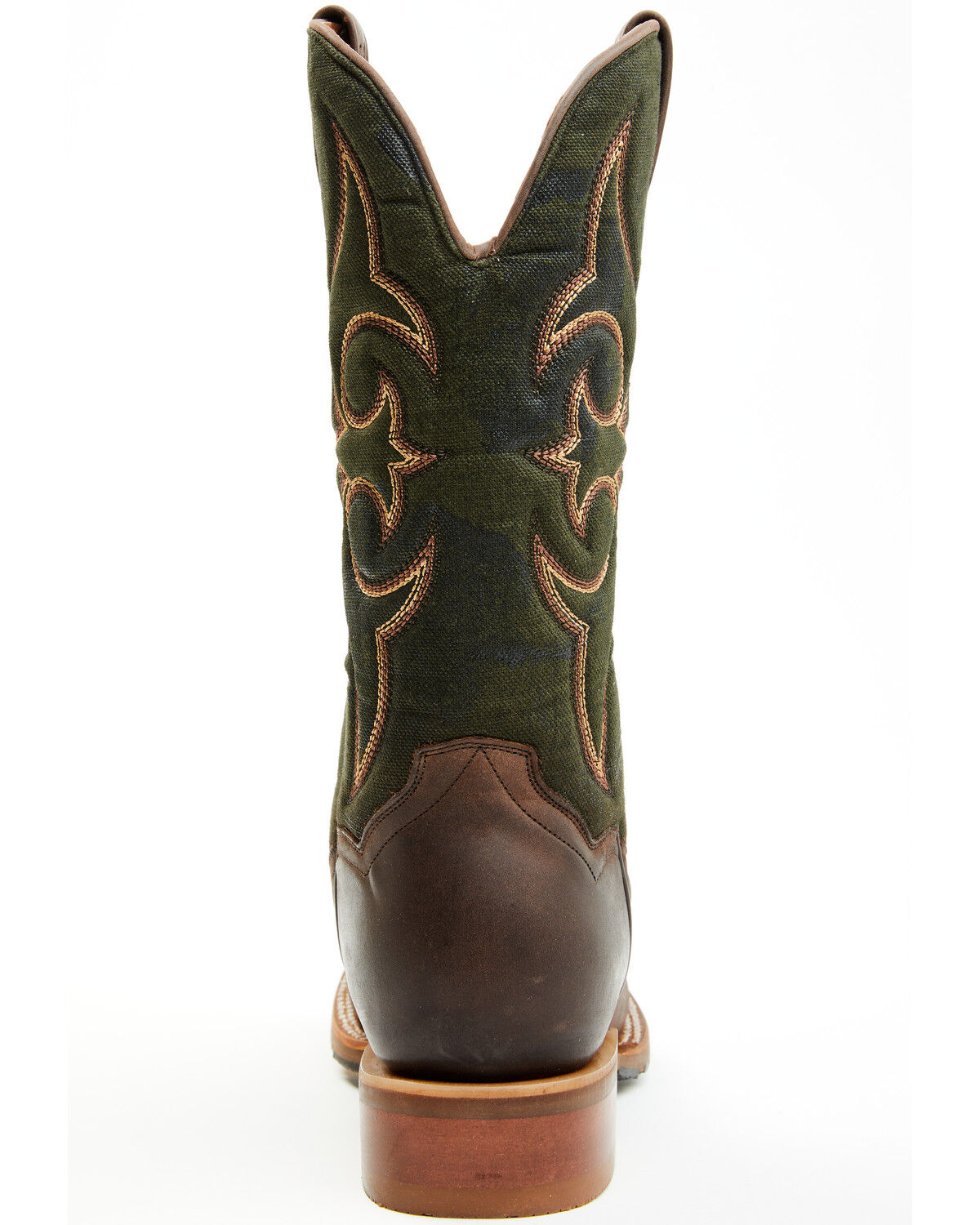 Image #5 - Dan Post Men's Jenks Performance Western Boots - Broad Square Toe, Brown, hi-res
