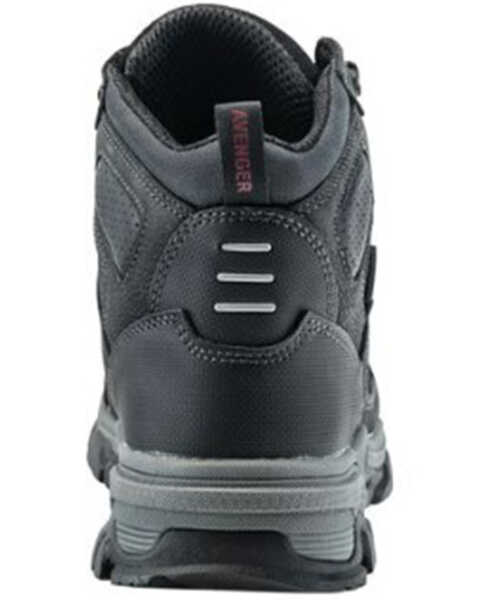 Image #5 - Avenger Men's Ripsaw Industrial 4.5" Lace-Up Mid Work Boots - Carbon Toe, Black, hi-res