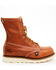Image #2 - Thorogood Men's American Heritage 8" USA Wedge Work Boots - Steel Toe, Tan, hi-res