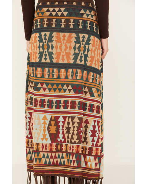 Image #4 - Tasha Polizzi Women's Southwestern Print Tassel Midi Joss Skirt , Multi, hi-res
