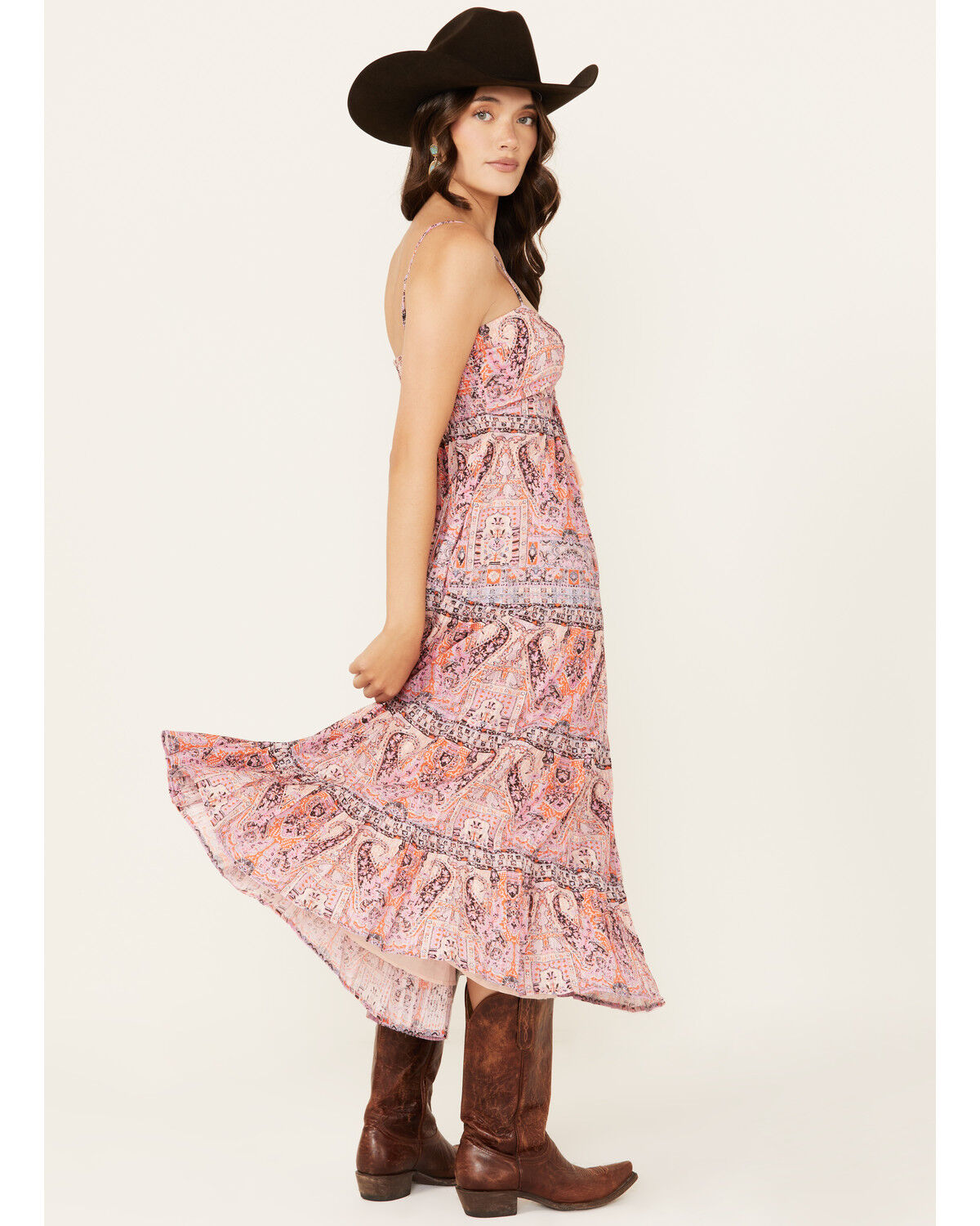 Image #4 - Cleobella Women's Loraine Sleeveless Midi Dress, Multi, hi-res