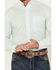 Ariat Men's Solid Slub Classic Fit Long Sleeve Button-Down Western Shirt, Mint, hi-res