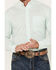 Image #3 - Ariat Men's Solid Slub Classic Fit Long Sleeve Button-Down Western Shirt, Mint, hi-res