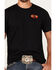 Image #3 - Riot Society Men's Boot Barn Exclusive Native Buffalo Short Sleeve Graphic T-Shirt, Black, hi-res