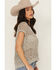 Image #2 - Cleo + Wolf Women's Eleanor Spacedye Open Weave Sweater Vest, Steel Blue, hi-res